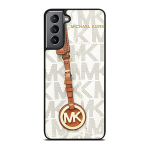 MICHAEL KORS MK WHITE 2 Samsung Galaxy S21 Plus Case Cover