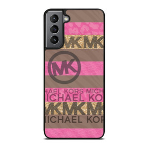 MICHAEL KORS PINK STRIP LOGO Samsung Galaxy S21 Plus Case Cover MICHAEL KORS PINK STRIP LOGO Samsung Galaxy S21 Plus Case Cover