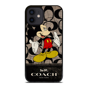 MICKEY MOUSE COACH NEW YORK iPhone 12 Mini Case Cover MICKEY MOUSE COACH NEW YORK iPhone 12 Mini Case Cover