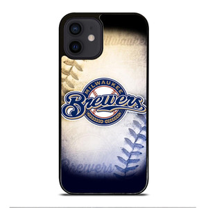 MILWAUKEE BREWERS MLB LOGO iPhone 12 Mini Case Cover MILWAUKEE BREWERS MLB LOGO iPhone 12 Mini Case Cover