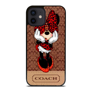 MINNIE MOUSE COACH iPhone 12 Mini Case Cover