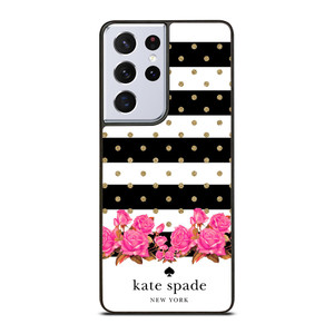 KATE SPADE NEW YORK FLORAL POLKADOTS Samsung Galaxy S21 Ultra Case Cover