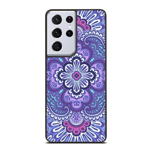 VERA BRADLEY LILAC TAPESTRY Samsung Galaxy S21 Ultra Case Cover
