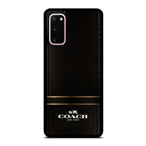 COACH BELT TEXTURE Samsung Galaxy S20 Case Cover