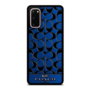 COACH NEW YORK BLUE 3 Samsung Galaxy S20 Case Cover