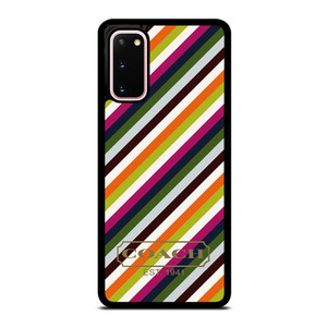 COACH NEW YORK RAINBOW Samsung Galaxy S20 Case Cover