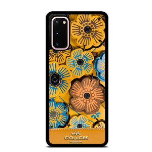 COACH NEW YORK ROSE TEA Samsung Galaxy S20 Case Cover COACH NEW YORK ROSE TEA Samsung Galaxy S20 Case Cover