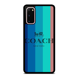 COACH NEW YORK STRIPES Samsung Galaxy S20 Case Cover