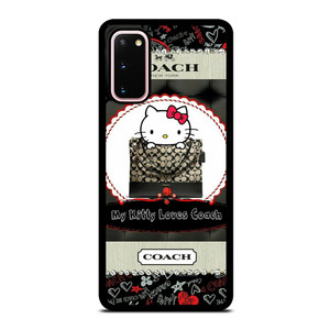 HELLO KITTY LOVES COACH Samsung Galaxy S20 Case Cover HELLO KITTY LOVES COACH Samsung Galaxy S20 Case Cover
