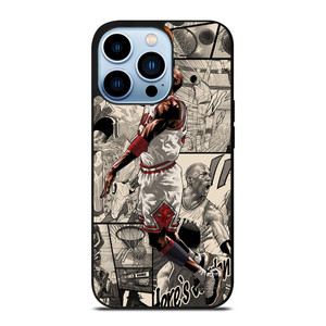 MICHAEL JORDAN COMIC ART iPhone 13 Pro Max Case Cover