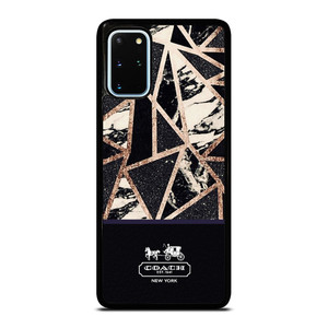 COACH NEW YORK GOLD BLACK TEXTURE Samsung Galaxy S20 Plus Case Cover COACH NEW YORK GOLD BLACK TEXTURE Samsung Galaxy S20 Plus Case Cover