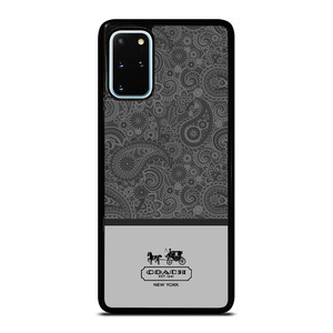 COACH NEW YORK GREY BATIK Samsung Galaxy S20 Plus Case Cover