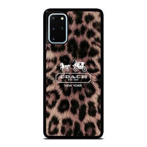 COACH NEW YORK LEOPARD Samsung Galaxy S20 Plus Case Cover