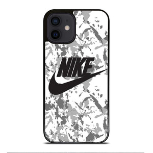 NIKE CAMO LOGO iPhone 12 Mini Case Cover
