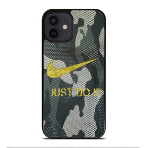 NIKE JUST DO IT CAMO iPhone 12 Mini Case Cover NIKE JUST DO IT CAMO iPhone 12 Mini Case Cover