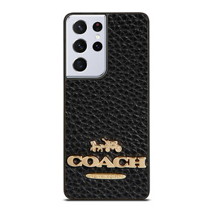 COACH NEW YORK BLACK LEATHER 2 Samsung Galaxy S20 Ultra Case Cover COACH NEW YORK BLACK LEATHER 2 Samsung Galaxy S20 Ultra Case Cover