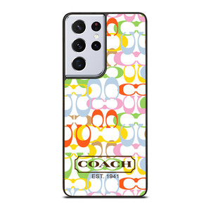 COACH NEW YORK COLORFUL Samsung Galaxy S20 Ultra Case Cover