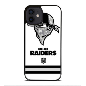 OAKLAND RAIDERS NFL iPhone 12 Mini Case Cover OAKLAND RAIDERS NFL iPhone 12 Mini Case Cover
