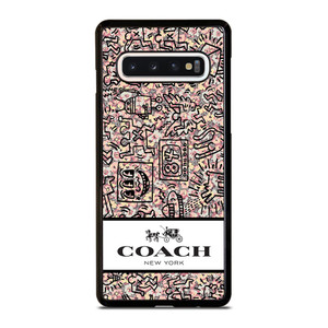 COACH NEW YORK ABSTRACK Samsung Galaxy S10 Case Cover