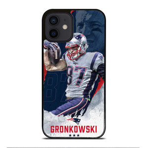 PATRIOTS ROB GRONKOWSKI NFL iPhone 12 Mini Case Cover PATRIOTS ROB GRONKOWSKI NFL iPhone 12 Mini Case Cover