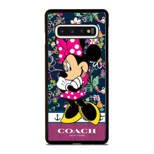 COACH NEW YORK CUTE MICKEY MOUSE Samsung Galaxy S10 Case Cover