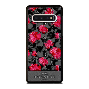 COACH NEW YORK FLOWER 3 Samsung Galaxy S10 Case Cover COACH NEW YORK FLOWER 3 Samsung Galaxy S10 Case Cover