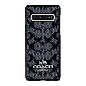 COACH NEW YORK PATTERN 2 Samsung Galaxy S10 Case Cover