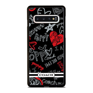 COACH NEW YORK POPPY Samsung Galaxy S10 Case Cover