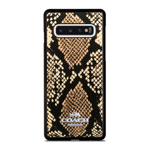 COACH NEW YORK SIGNATURE CITY Samsung Galaxy S10 Case Cover COACH NEW YORK SIGNATURE CITY Samsung Galaxy S10 Case Cover