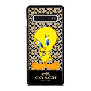 COACH NEW YORK TWEETY BIRD Samsung Galaxy S10 Case Cover COACH NEW YORK TWEETY BIRD Samsung Galaxy S10 Case Cover