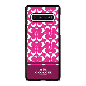 COACH PINK NEW YORK Samsung Galaxy S10 Case Cover