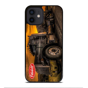 PETERBILT TRUCK BLACK iPhone 12 Mini Case Cover