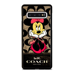 MINNIE MOUSE COACH 2 Samsung Galaxy S10 Case Cover MINNIE MOUSE COACH 2 Samsung Galaxy S10 Case Cover