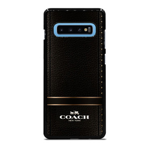 COACH BELT TEXTURE Samsung Galaxy S10 Plus Case Cover