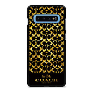 COACH NEW YORK GOLD Samsung Galaxy S10 Plus Case Cover