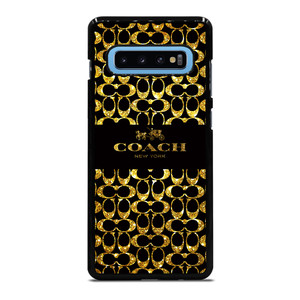 COACH NEW YORK GOLDEN Samsung Galaxy S10 Plus Case Cover