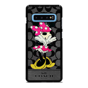 COACH NEW YORK MINNIE MOUSE Samsung Galaxy S10 Plus Case Cover