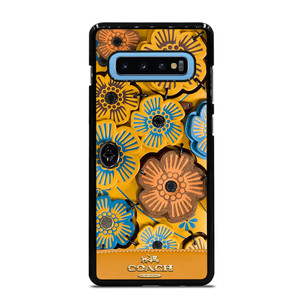 COACH NEW YORK ROSE TEA Samsung Galaxy S10 Plus Case Cover