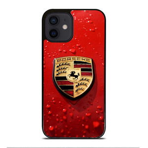 PORSCHE LOGO EMBLEM iPhone 12 Mini Case Cover PORSCHE LOGO EMBLEM iPhone 12 Mini Case Cover