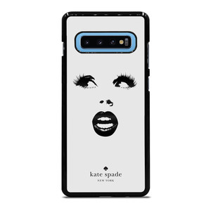 KATE SPADE BLACK WHITE FACE Samsung Galaxy S10 Plus Case Cover