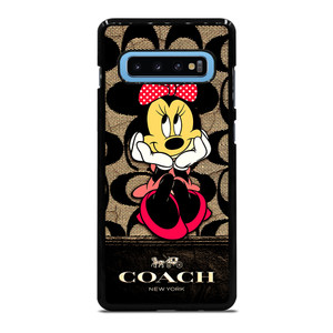 MINNIE MOUSE COACH 2 Samsung Galaxy S10 Plus Case Cover MINNIE MOUSE COACH 2 Samsung Galaxy S10 Plus Case Cover