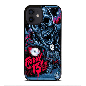 POSTER JASON FRIDAY THE 13TH iPhone 12 Mini Case Cover POSTER JASON FRIDAY THE 13TH iPhone 12 Mini Case Cover