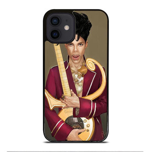 PRINCE PURPLE IN MEMORIAM AND GUITAR iPhone 12 Mini Case Cover