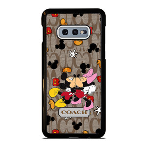 COACH MICKEY MINNIE MOUSE KISS Samsung Galaxy S10e Case Cover