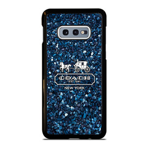 COACH NEW YORK BLUE STONE Samsung Galaxy S10e Case Cover