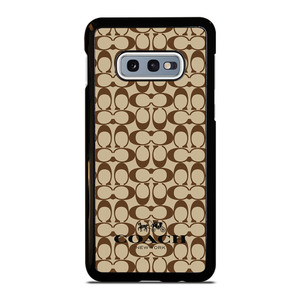COACH NEW YORK BROWN Samsung Galaxy S10e Case Cover COACH NEW YORK BROWN Samsung Galaxy S10e Case Cover