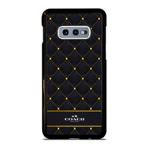 COACH NEW YORK GOLD PATTERN Samsung Galaxy S10e Case Cover