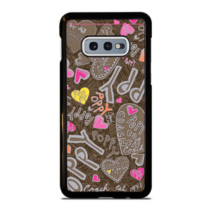 COACH NEW YORK NEW POOPY Samsung Galaxy S10e Case Cover COACH NEW YORK NEW POOPY Samsung Galaxy S10e Case Cover