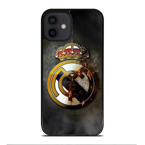 REAL MADRID EMBLEM iPhone 12 Mini Case Cover REAL MADRID EMBLEM iPhone 12 Mini Case Cover