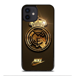 REAL MADRID GOLD LOGO iPhone 12 Mini Case Cover